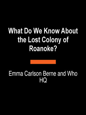 cover image of What Do We Know About the Lost Colony of Roanoke?